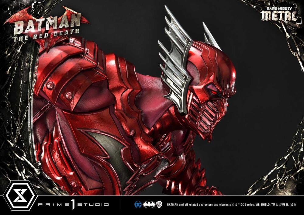 Dark Nights: Metal Museum Masterline The Red Death 1/3 Scale Statue Gallery Image 11