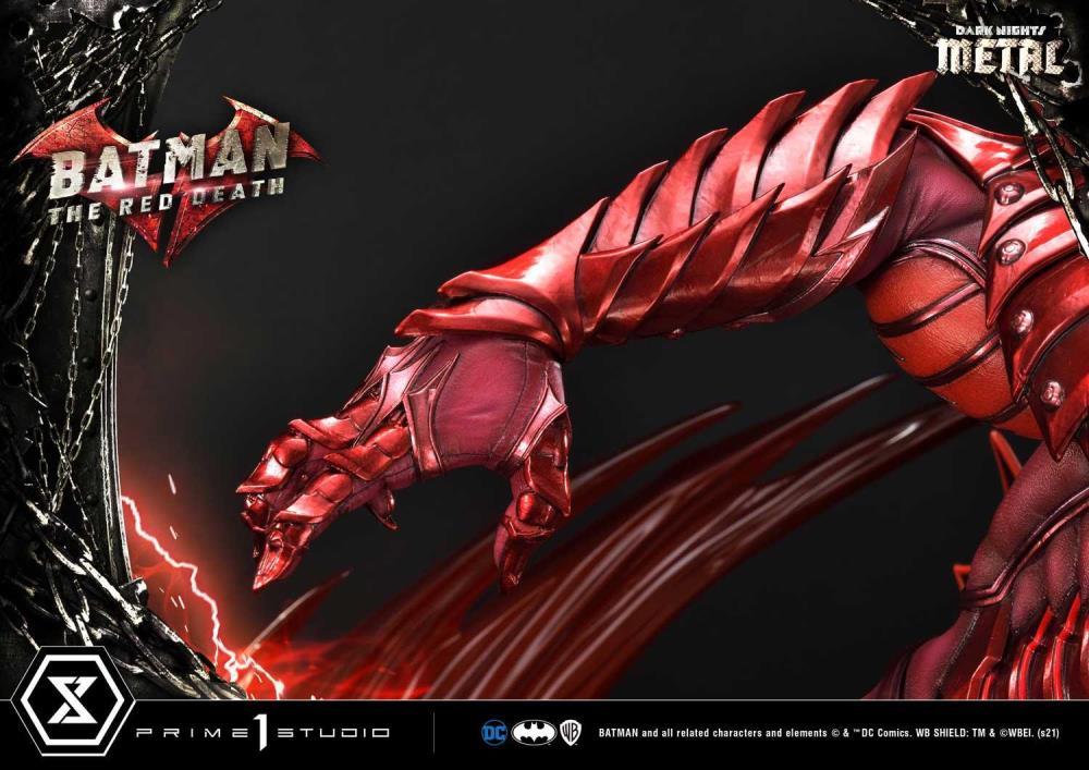 Dark Nights: Metal Museum Masterline The Red Death 1/3 Scale Statue Gallery Image 17