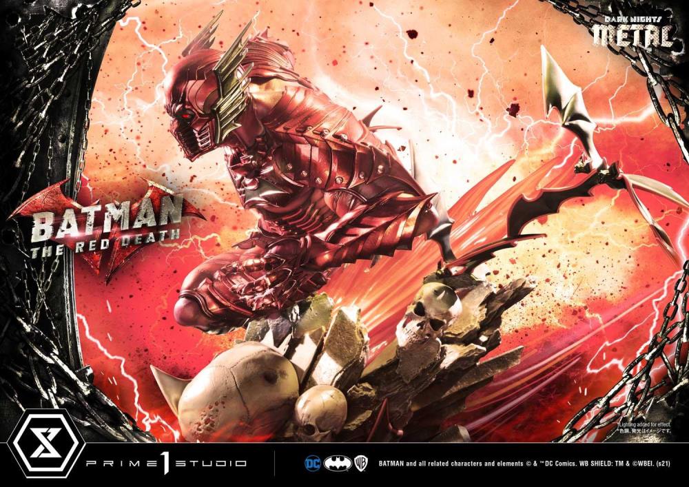 Dark Nights: Metal Museum Masterline The Red Death 1/3 Scale Statue Gallery Image 33