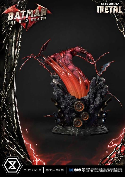 Dark Nights: Metal Museum Masterline The Red Death 1/3 Scale Statue Gallery Image 7