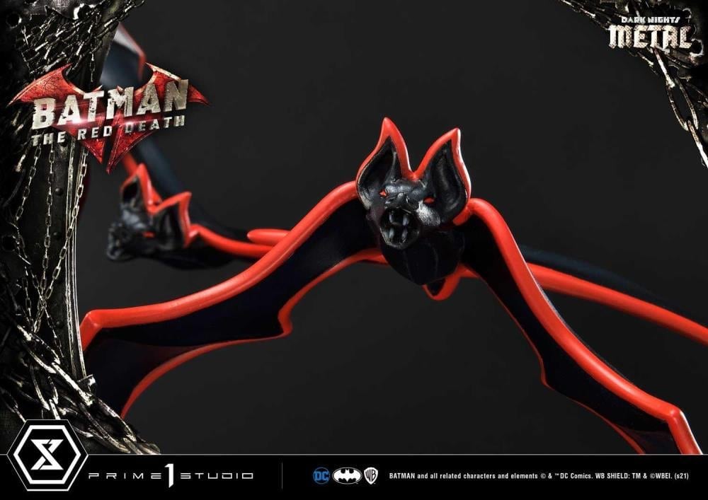 Dark Nights: Metal Museum Masterline The Red Death 1/3 Scale Statue Gallery Image 24