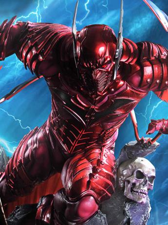 Dark Nights: Metal Museum Masterline The Red Death 1/3 Scale Statue Gallery Image 2