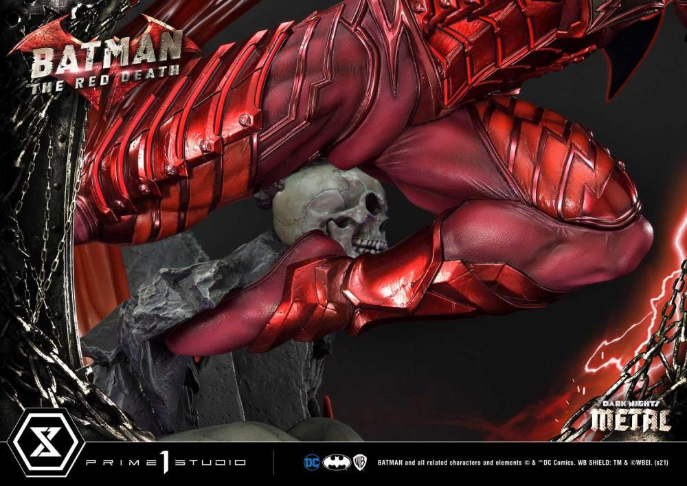 Dark Nights: Metal Museum Masterline The Red Death 1/3 Scale Statue Gallery Image 16