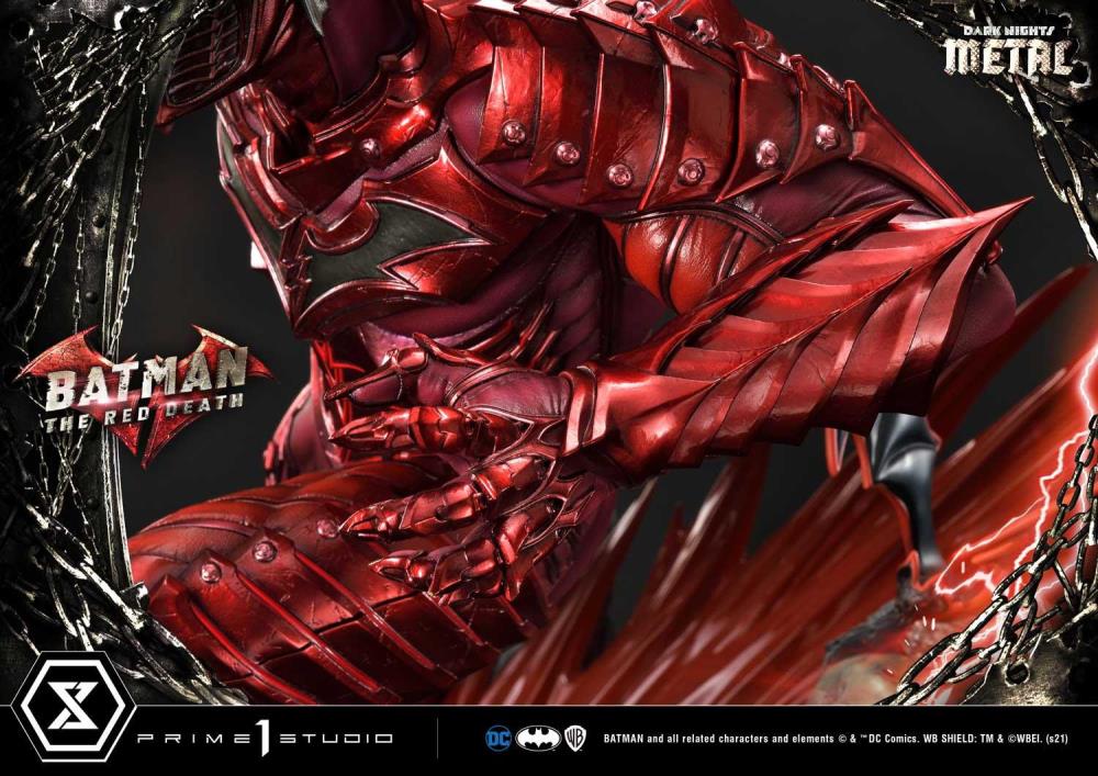 Dark Nights: Metal Museum Masterline The Red Death 1/3 Scale Statue Gallery Image 15