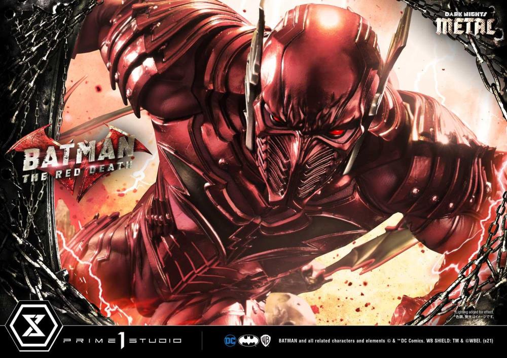 Dark Nights: Metal Museum Masterline The Red Death 1/3 Scale Statue Gallery Image 35