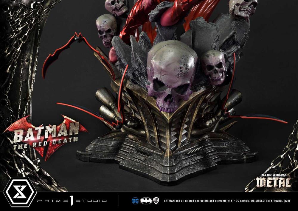 Dark Nights: Metal Museum Masterline The Red Death 1/3 Scale Statue Gallery Image 18