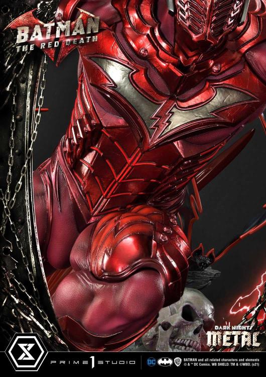 Dark Nights: Metal Museum Masterline The Red Death 1/3 Scale Statue Gallery Image 12