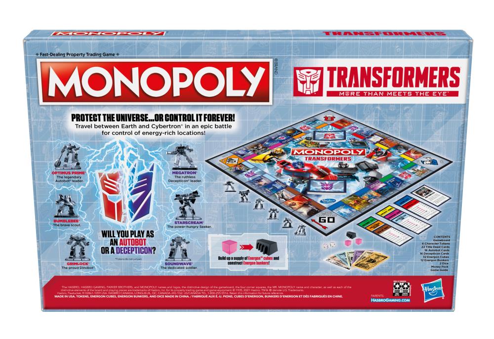 Monopoly: Transformers Edition Gallery Image 7