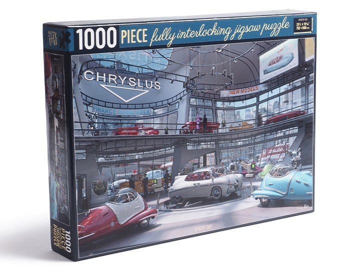 Fallout A Busy Day 1000-Piece Puzzle Gallery Image 1