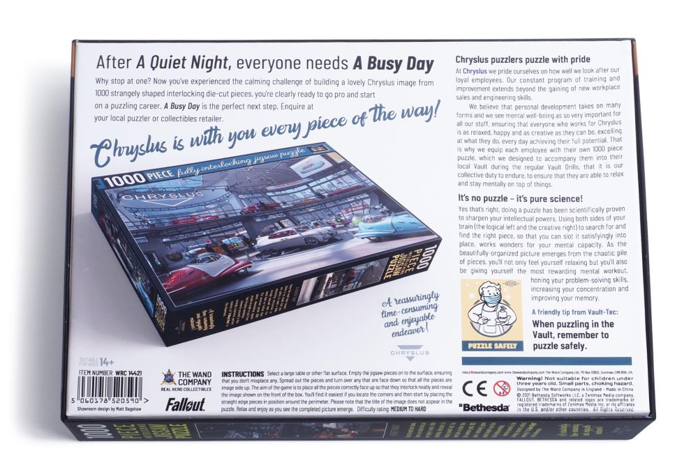 Fallout A Quiet Night 1000-Piece Puzzle Gallery Image 6