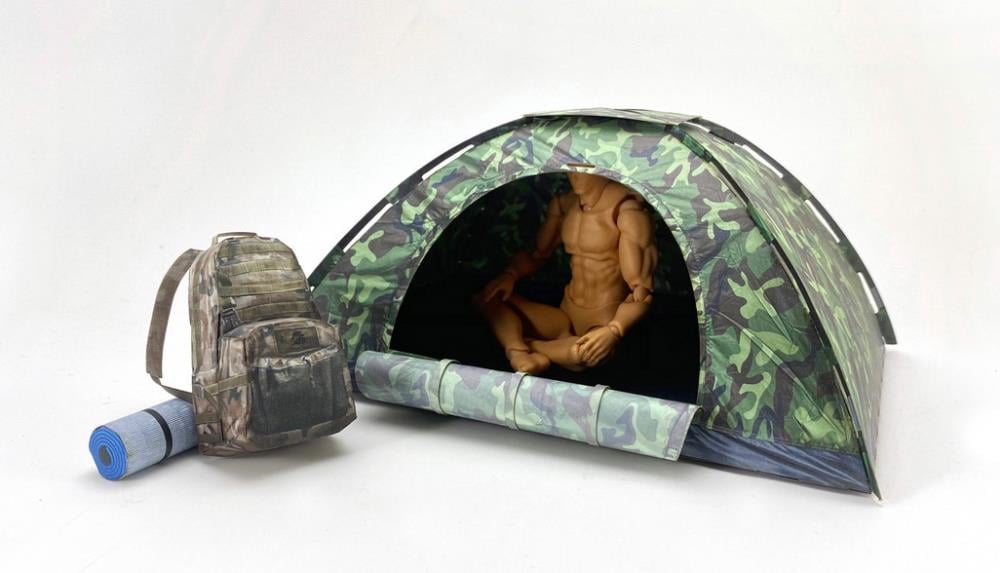 Pepatama M-008 Tent 1/12 Scale Action Figure Accessory Set Gallery Image 7