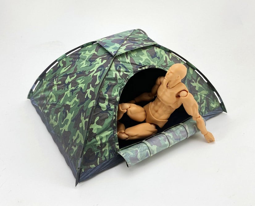 Pepatama M-008 Tent 1/12 Scale Action Figure Accessory Set Gallery Image 9