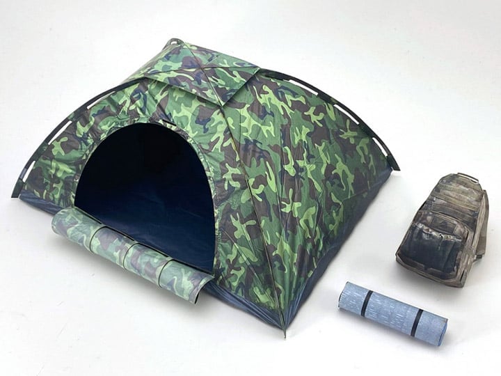 Pepatama M-008 Tent 1/12 Scale Action Figure Accessory Set Gallery Image 1