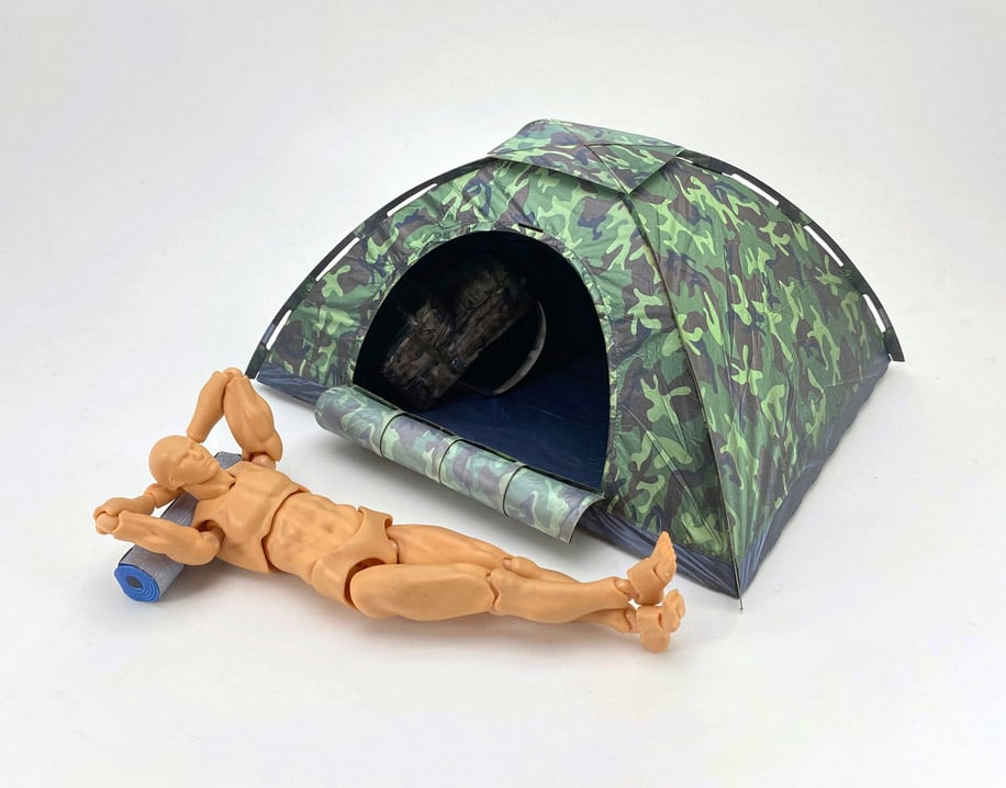 Pepatama M-008 Tent 1/12 Scale Action Figure Accessory Set Gallery Image 13