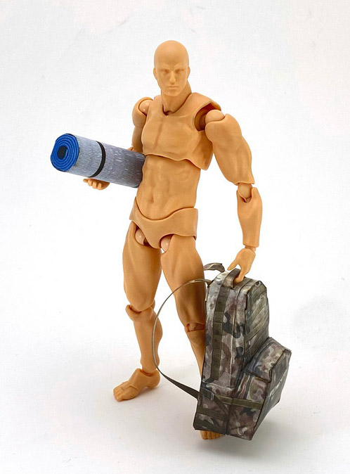 Pepatama M-008 Tent 1/12 Scale Action Figure Accessory Set Gallery Image 4