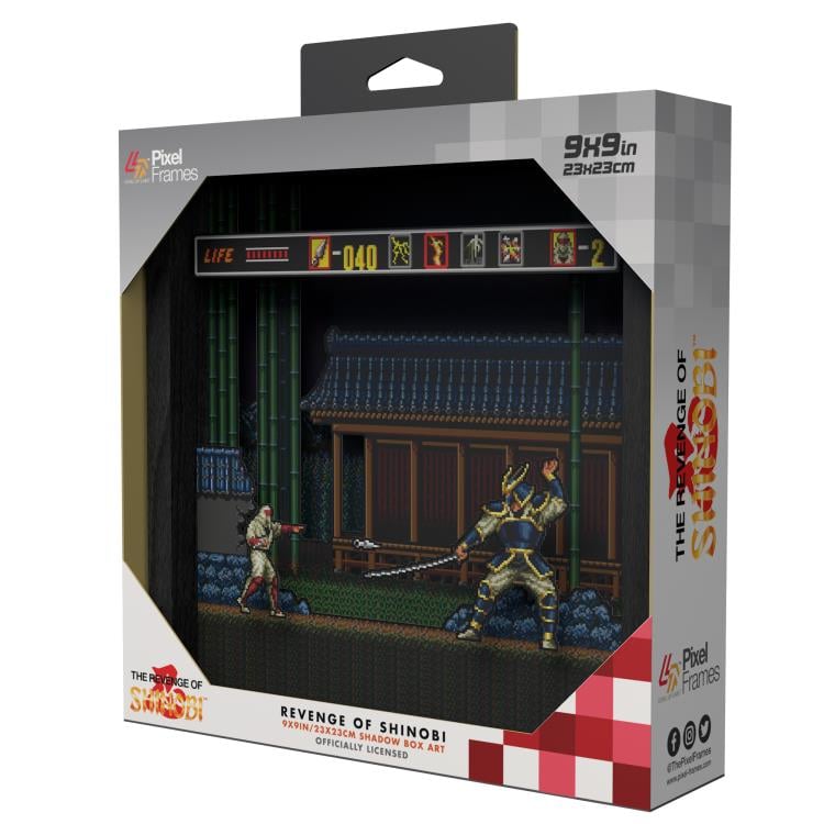 The Revenge of Shinobi Pixel Frame (9x9) Gallery Image 8