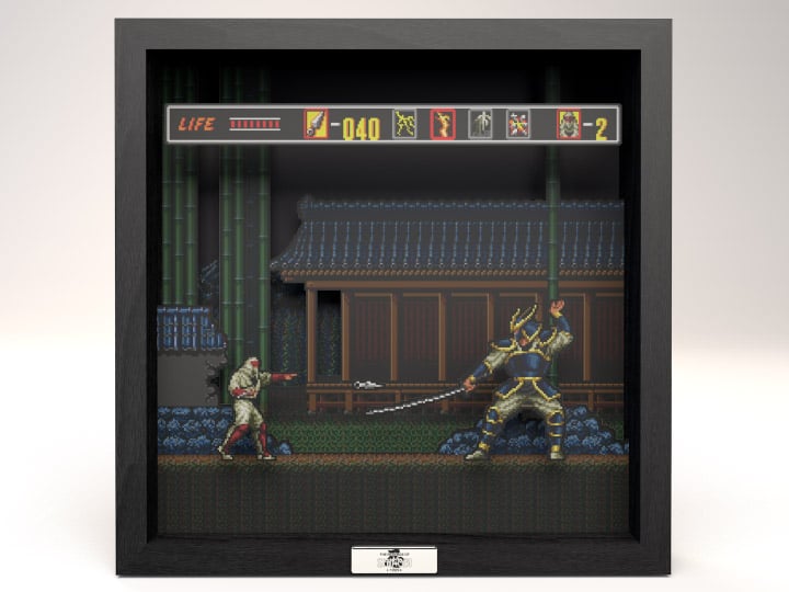 The Revenge of Shinobi Pixel Frame (9x9) Gallery Image 1