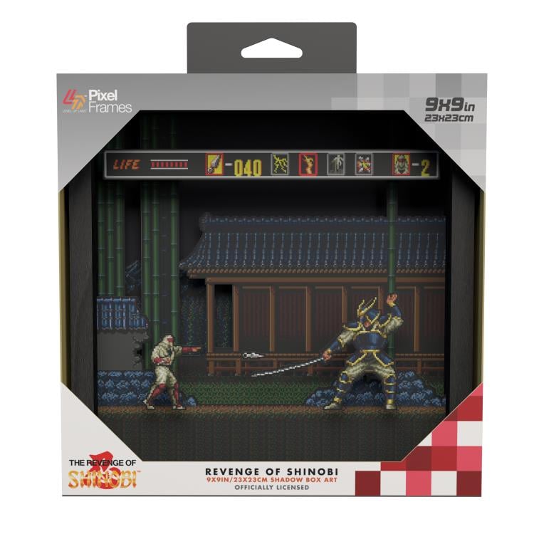 The Revenge of Shinobi Pixel Frame (9x9) Gallery Image 7