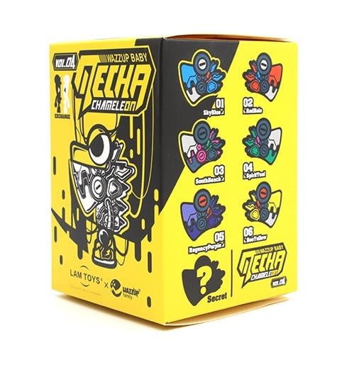 Wazzup Baby Mecha Chameleon Vol. 4 Box of 6 Figures Gallery Image 3