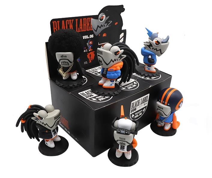 Wazzup Baby Black Label206 Chameleon Vol.6 Box of 6 Figures Gallery Image 3