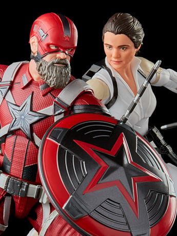 Black Widow Marvel Legends Red Guardian & Melina Action Figure Two-Pack Gallery Image 2