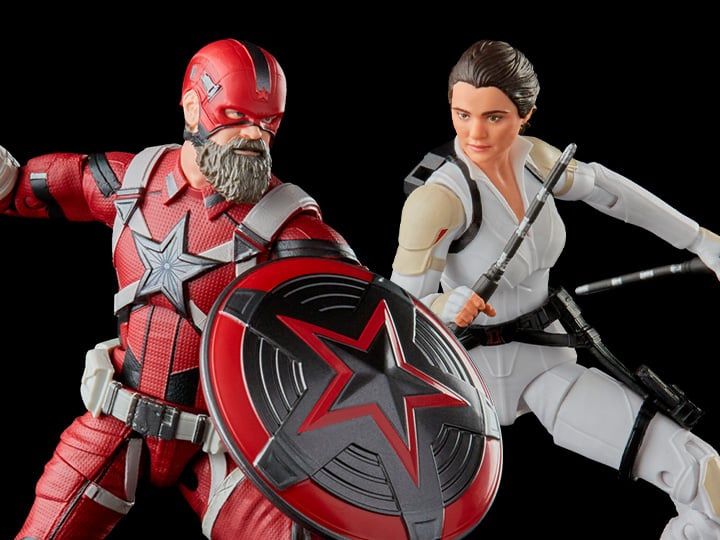 Black Widow Marvel Legends Red Guardian & Melina Action Figure Two-Pack Gallery Image 1