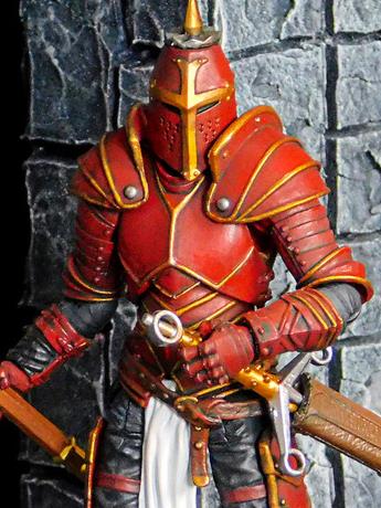Vitruvian H.A.C.K.S Series General Bah-sak Red Knight BBTS Shared Exclusive Gallery Image 2