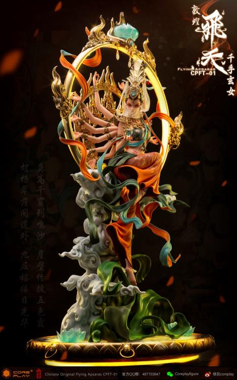 Dunhuang Flying Apsaras Thousand Hand (Color Version) Statue Gallery Image 6