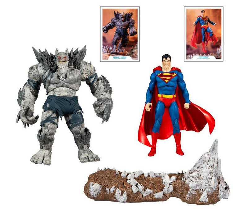 Dark Nights: Metal DC Multiverse Batman Earth -1 (The Devastator) & Superman Action Figure Two-Pack Gallery Image 10
