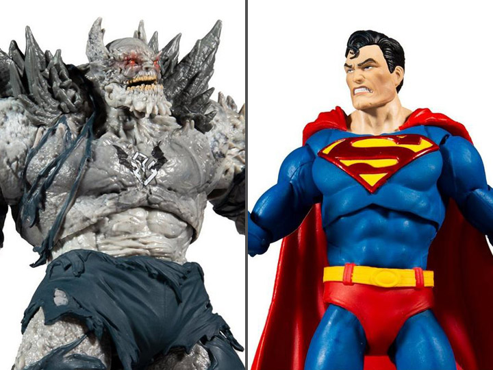 Dark Nights: Metal DC Multiverse Batman Earth -1 (The Devastator) & Superman Action Figure Two-Pack Gallery Image 1