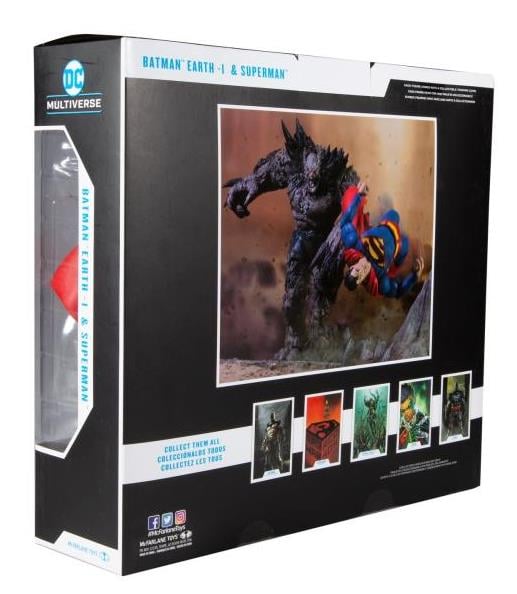 Dark Nights: Metal DC Multiverse Batman Earth -1 (The Devastator) & Superman Action Figure Two-Pack Gallery Image 13