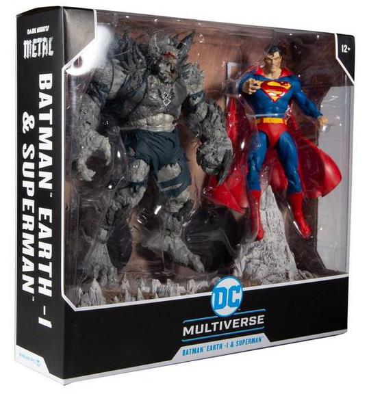 Dark Nights: Metal DC Multiverse Batman Earth -1 (The Devastator) & Superman Action Figure Two-Pack Gallery Image 12