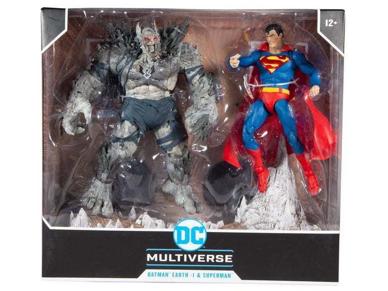 Dark Nights: Metal DC Multiverse Batman Earth -1 (The Devastator) & Superman Action Figure Two-Pack Gallery Image 11