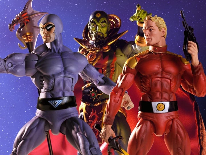 King Features Defenders of the Earth Series 1 Set of 3 Figures Gallery Image 1
