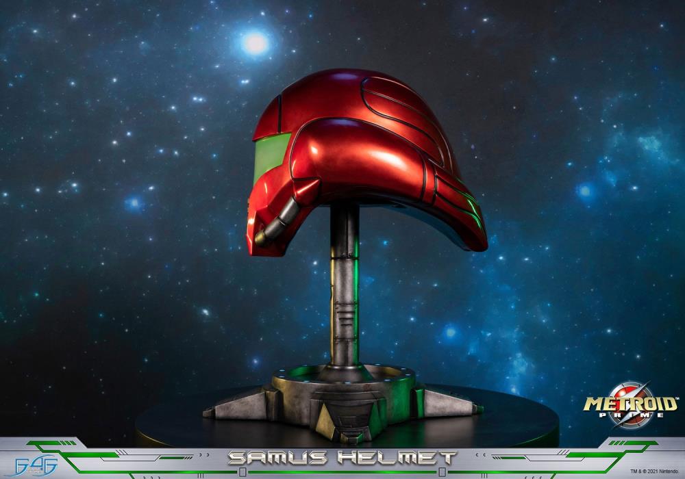 Metroid Prime Samus Helmet Limited Edition Statue Gallery Image 9