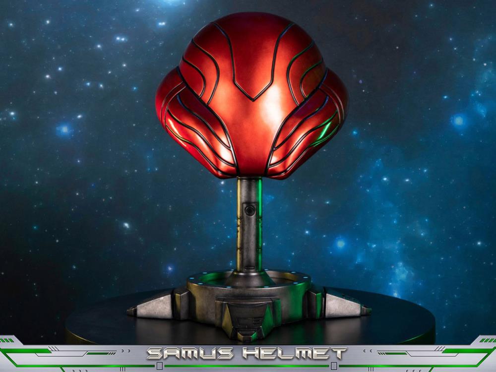 Metroid Prime Samus Helmet Limited Edition Statue Gallery Image 7