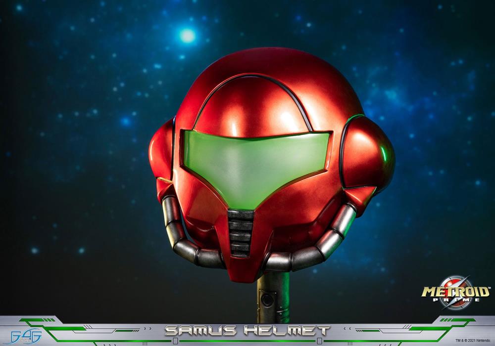 Metroid Prime Samus Helmet Limited Edition Statue Gallery Image 12