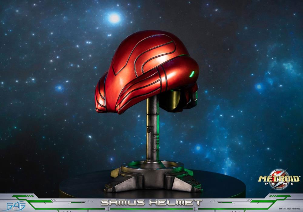 Metroid Prime Samus Helmet Limited Edition Statue Gallery Image 6