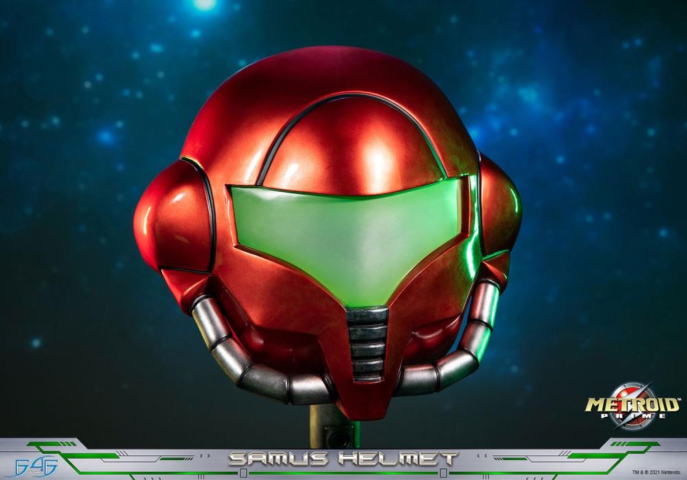 Metroid Prime Samus Helmet Limited Edition Statue Gallery Image 14