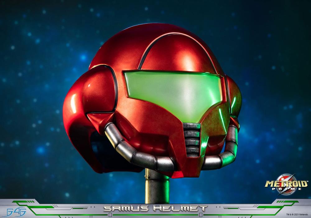 Metroid Prime Samus Helmet Limited Edition Statue Gallery Image 15