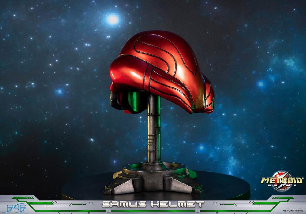 Metroid Prime Samus Helmet Limited Edition Statue Gallery Image 8