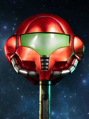 Metroid Prime Samus Helmet Limited Edition Statue Gallery Image 2