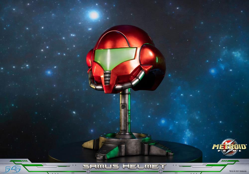 Metroid Prime Samus Helmet Limited Edition Statue Gallery Image 10