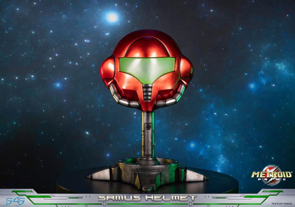 Metroid Prime Samus Helmet Limited Edition Statue Gallery Image 11