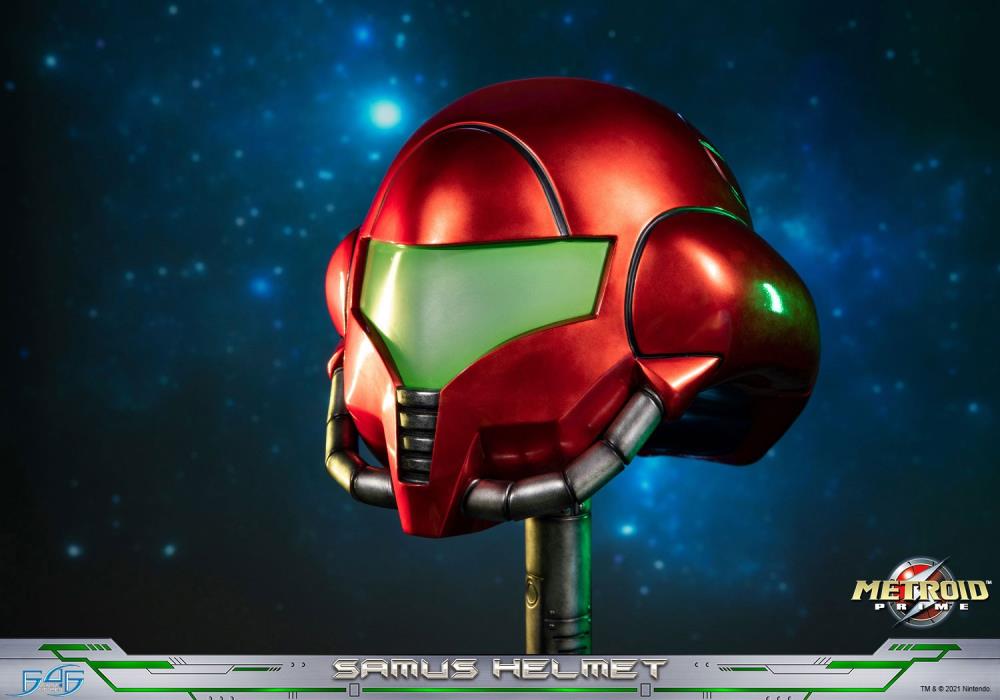 Metroid Prime Samus Helmet Limited Edition Statue Gallery Image 13