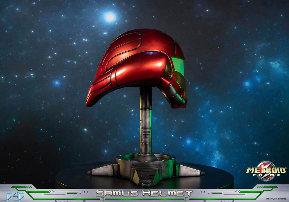 Metroid Prime Samus Helmet Limited Edition Statue Gallery Image 5