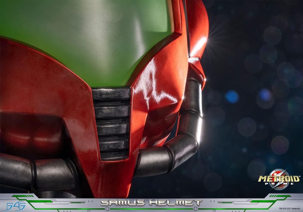 Metroid Prime Samus Helmet Limited Edition Statue Gallery Image 21