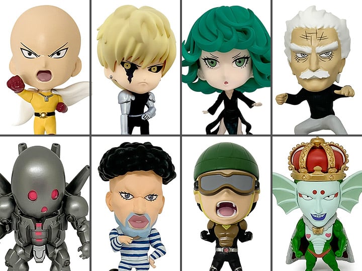 One-Punch Man 16d Collectible Figure Collection Vol. 2 Boxed Set of 8 Figures Gallery Image 1