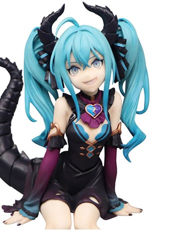 Vocaloid Hatsune Miku (Villain Ver.) Noodle Stopper Figure Gallery Image 2