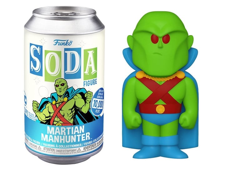 DC Comics Vinyl Soda Martian Manhunter Limited Edition Figure Gallery Image 1
